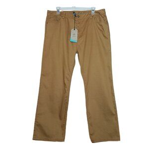 Prana Men’s Bridger Jean 42x30 Slim Fit Straight Leg Embark Brown New NWT